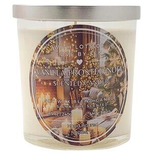 With Lots Of Love By Jen Sweet Vanilla Bean Scented Candle